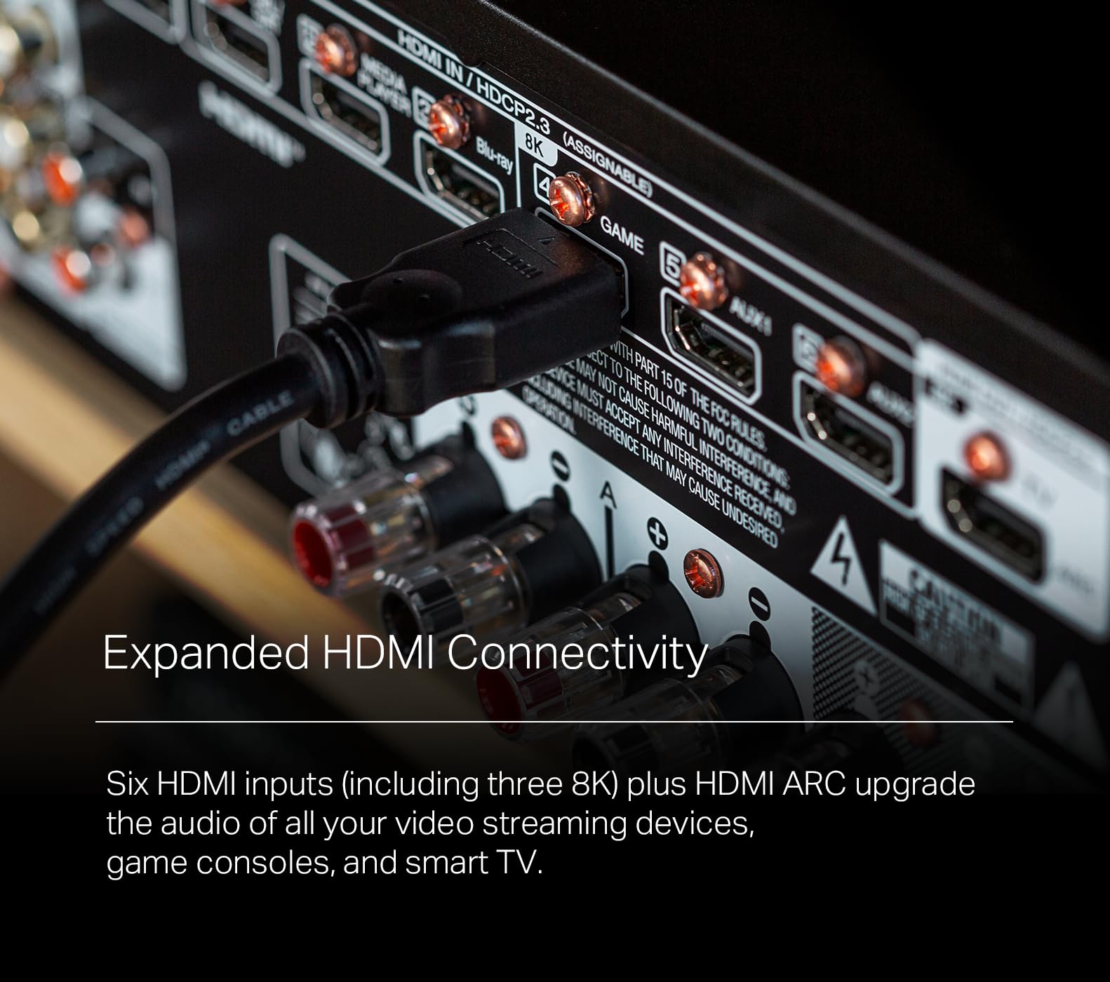 Marantz Stereo 70S 2 Ch Av Receiver (75W X 2)   4K/120 And 8K Compact Home Theater Receiver, Class A/B Amplification, Supports S